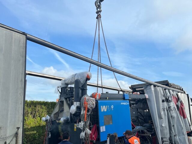 Arrivée d&rsquo;une nouvelle presse 500 T